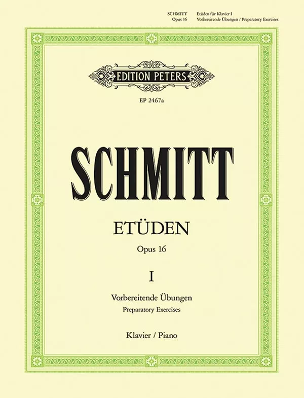 Preparatory Exercises volume 1: Piano Studies