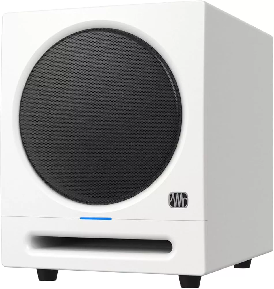 PreSonus Eris Sub 8BT 8-inch Powered Bluetooth Studio Subwoofer - White
