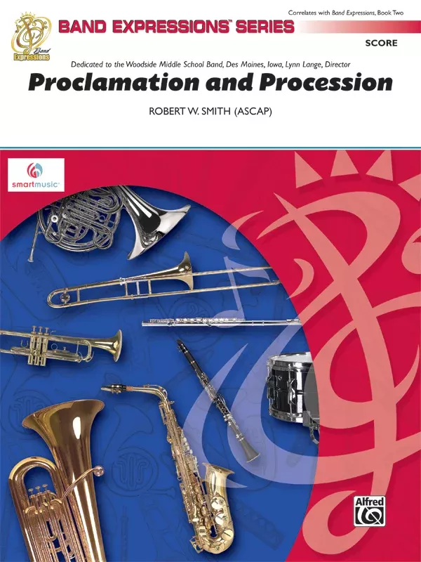 Proclamation and Procession: Concert Band Conductor Score & Parts