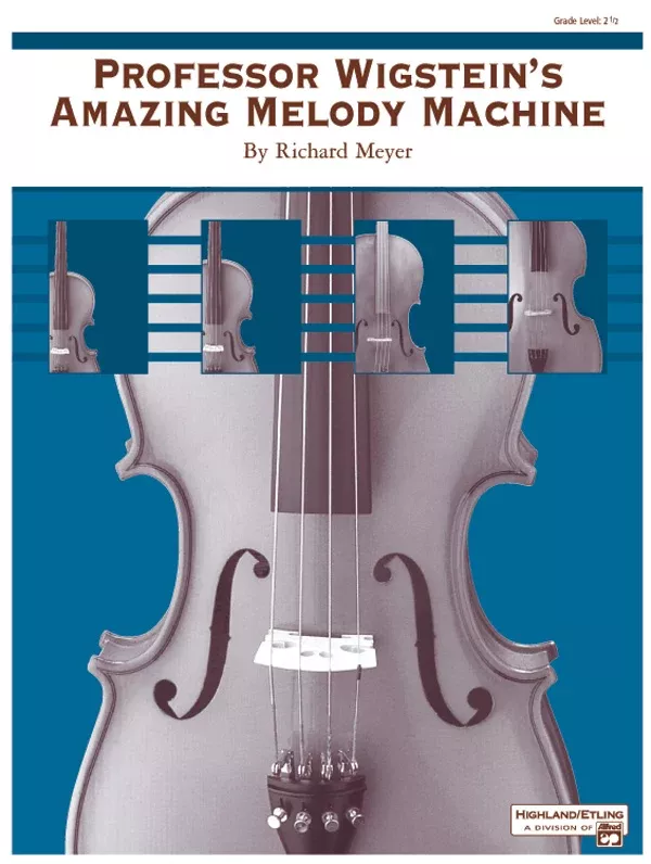 Professor Wigstein's Amazing Melody Machine: String Orchestra Conductor Score & Parts