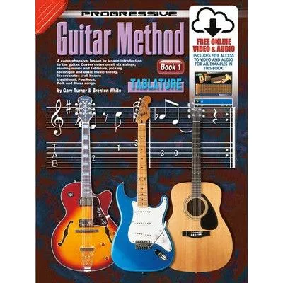 Progressive Guitar Method BKw/ TAB