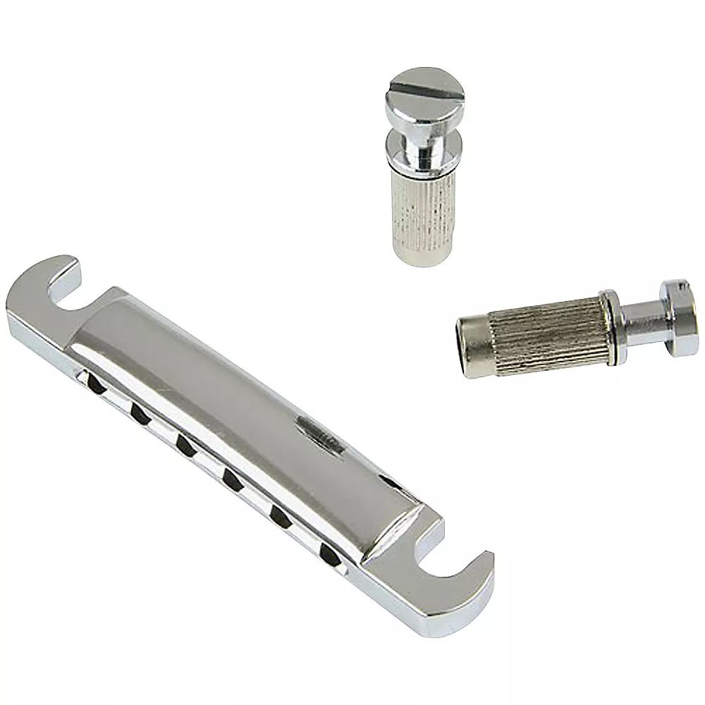 Proline Electric Guitar Stopbar Tailpiece Chrome