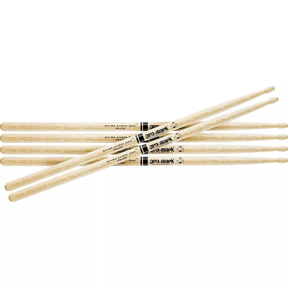 Promark Japanese White Oak Drum Sticks 3-Pair Nylon 7A
