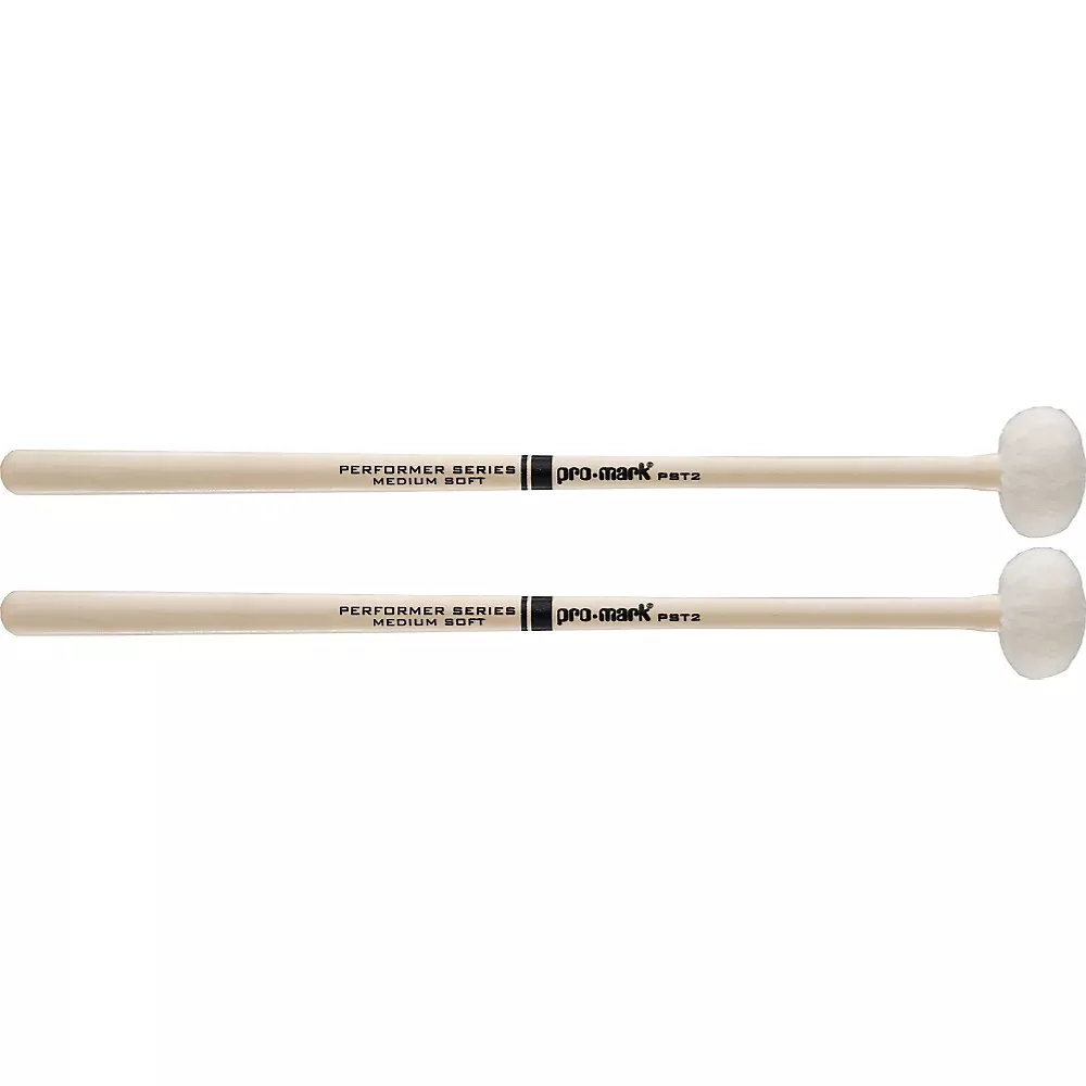 Promark Performer Series Timpani Mallets, Maple Medium Soft