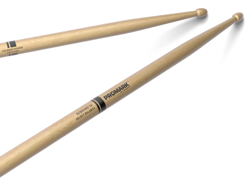 PROMARK REBOUND 5A .565" HICKORY ACORN WOOD TIP