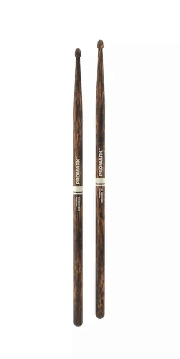 ProMark Rebound 5A Lacquered FireGrain Sticks
