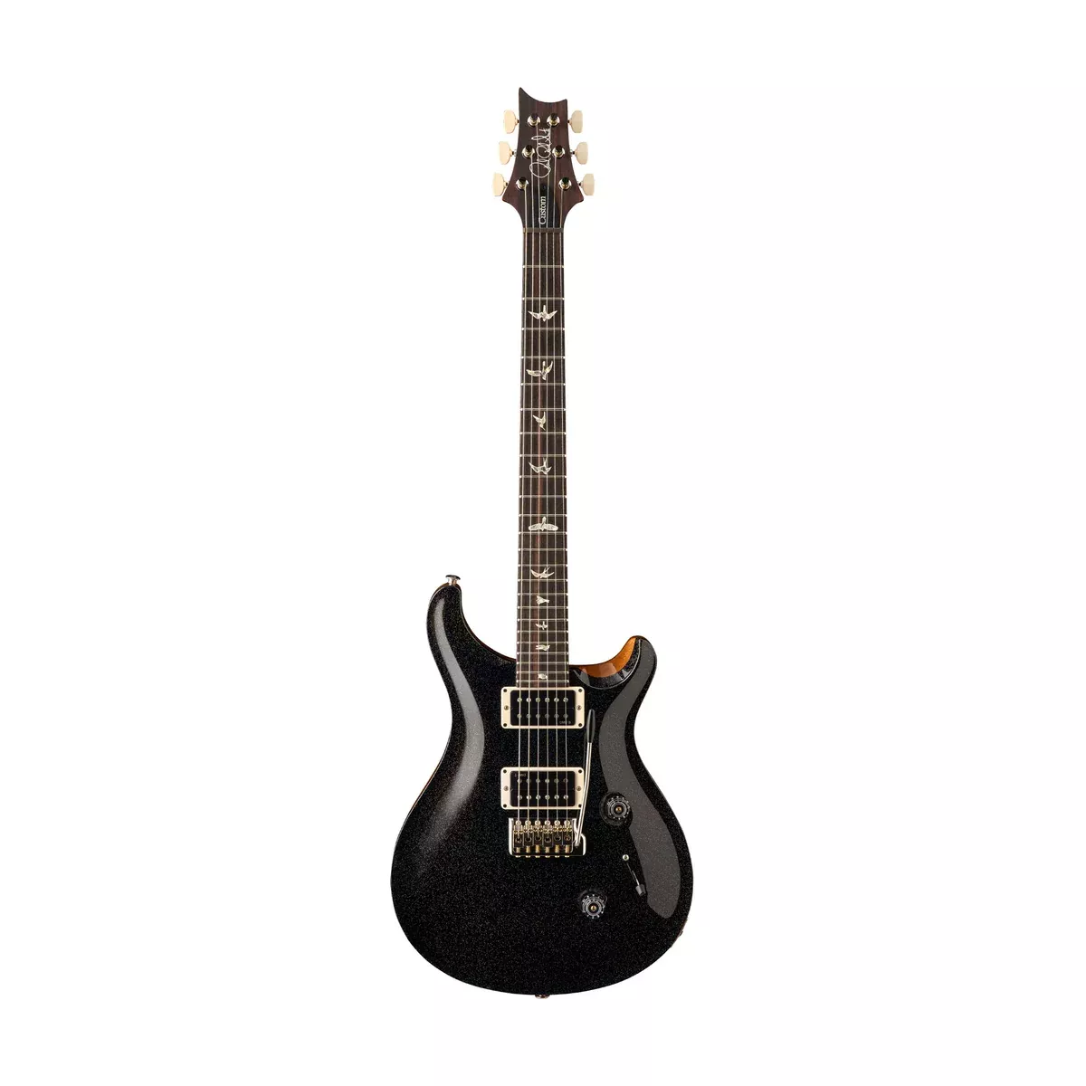 PRS Custom 24 Electric Guitar, Black Rainbow Holoflake