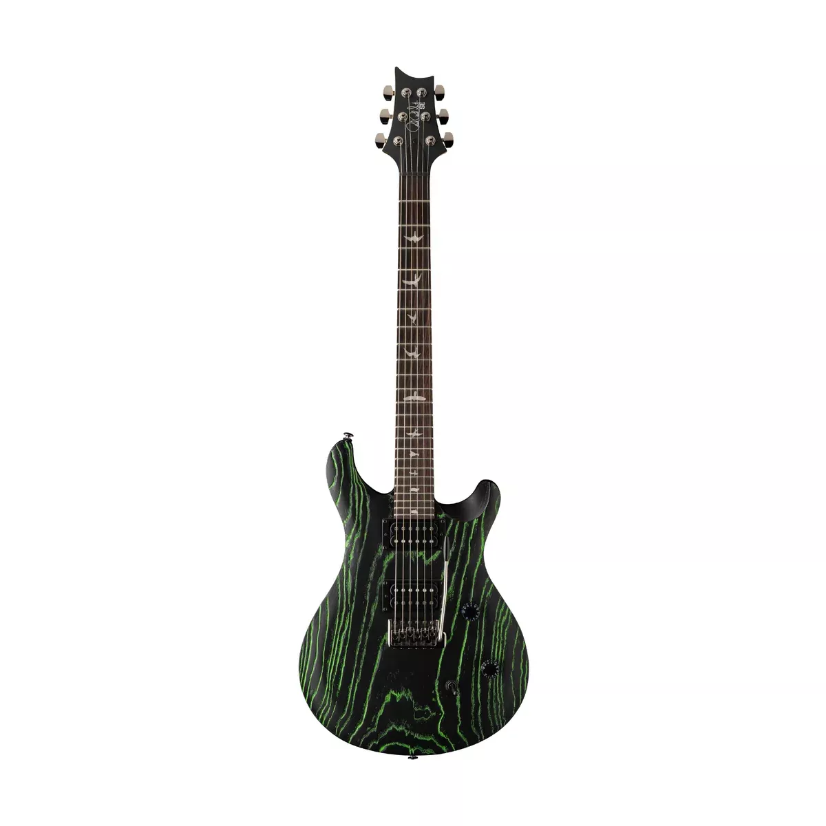 PRS SE CE24 LTD Electric Guitar w/Bag, Sandblasted Green