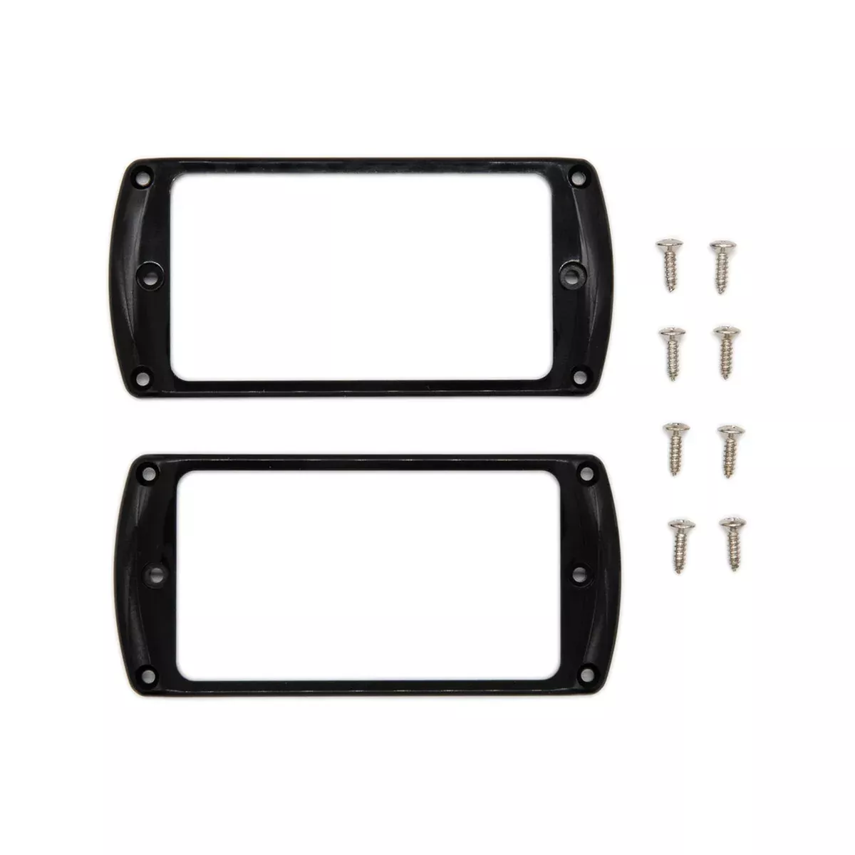 PRS SE Series Covered Humbucker Pickup Rings, Black, Set of 2