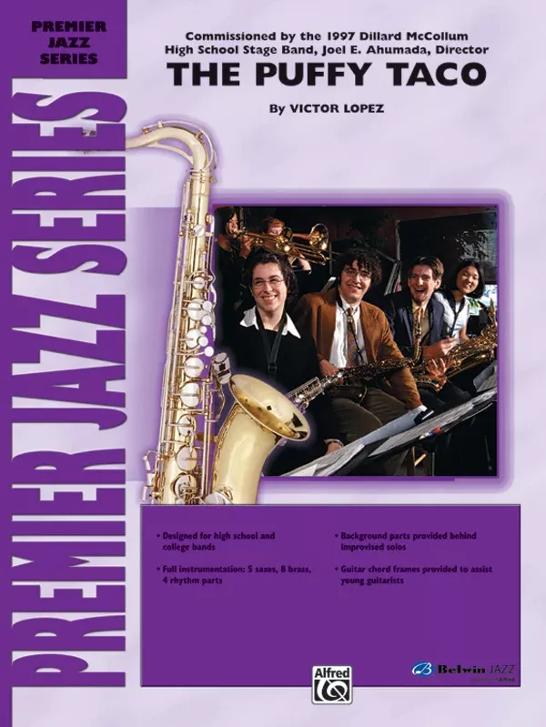 Puffy Taco: Jazz Ensemble Conductor Score & Parts