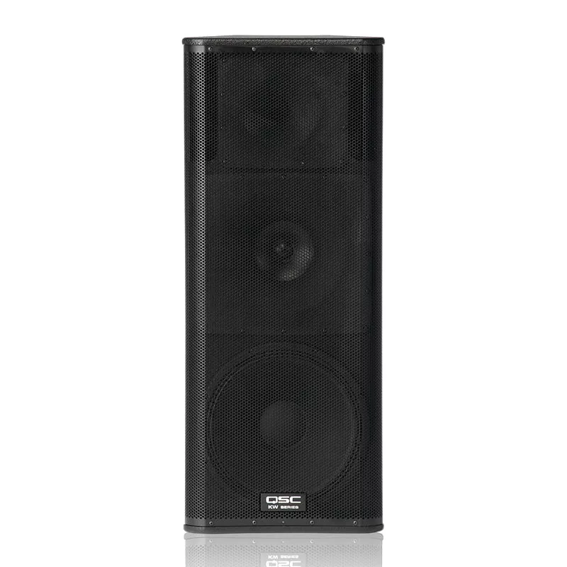 QSC KW153 1000 Watt 3-way Powered Live Performance Speaker
