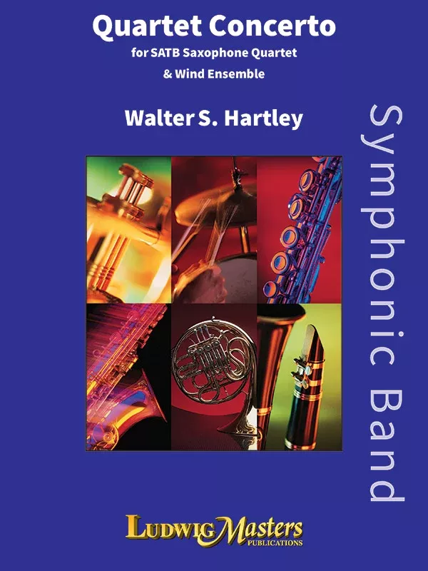 Quartet Concerto for SATB Saxophone Quartet and Wind Ensemble: Wind Ensemble, Solo Woodwind(s) with Ensemble, Full Score