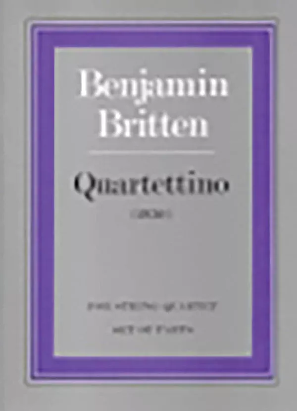 Quartettino: String Quartet Parts