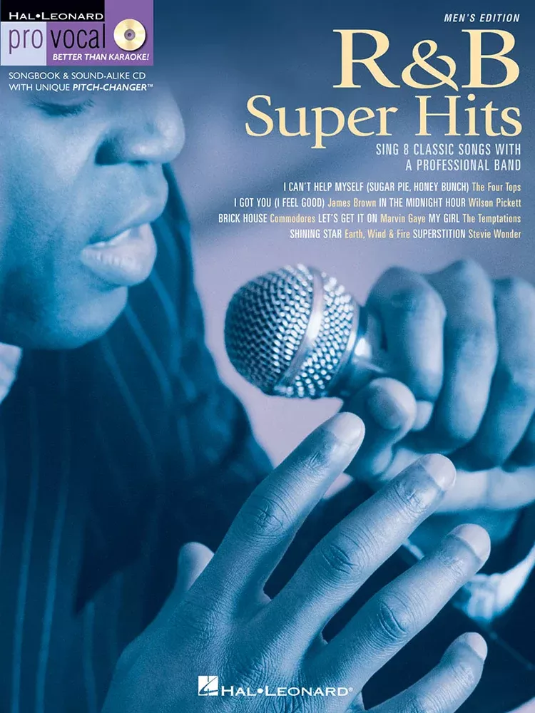 R & B Super Hits Pro Vocal Men's Edition Volume 6 BK/CD