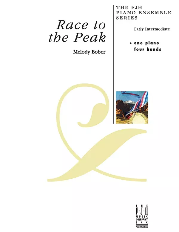 Race to the Peak: Early Intermediate Piano Sheet