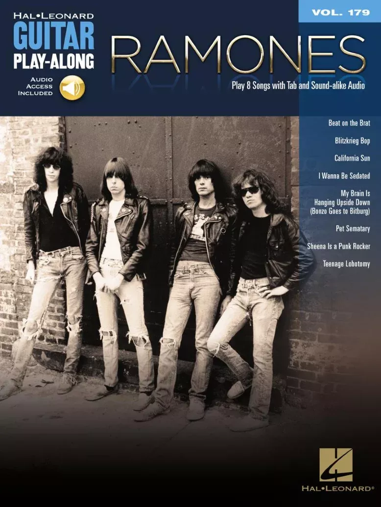 Ramones Guitar Play Along Volume 179 Tab