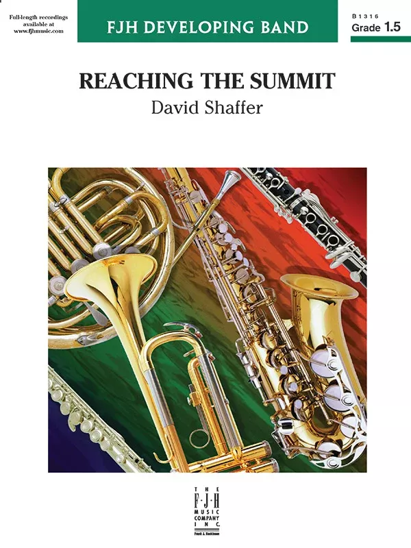 Reaching the Summit: Concert Band Conductor Score