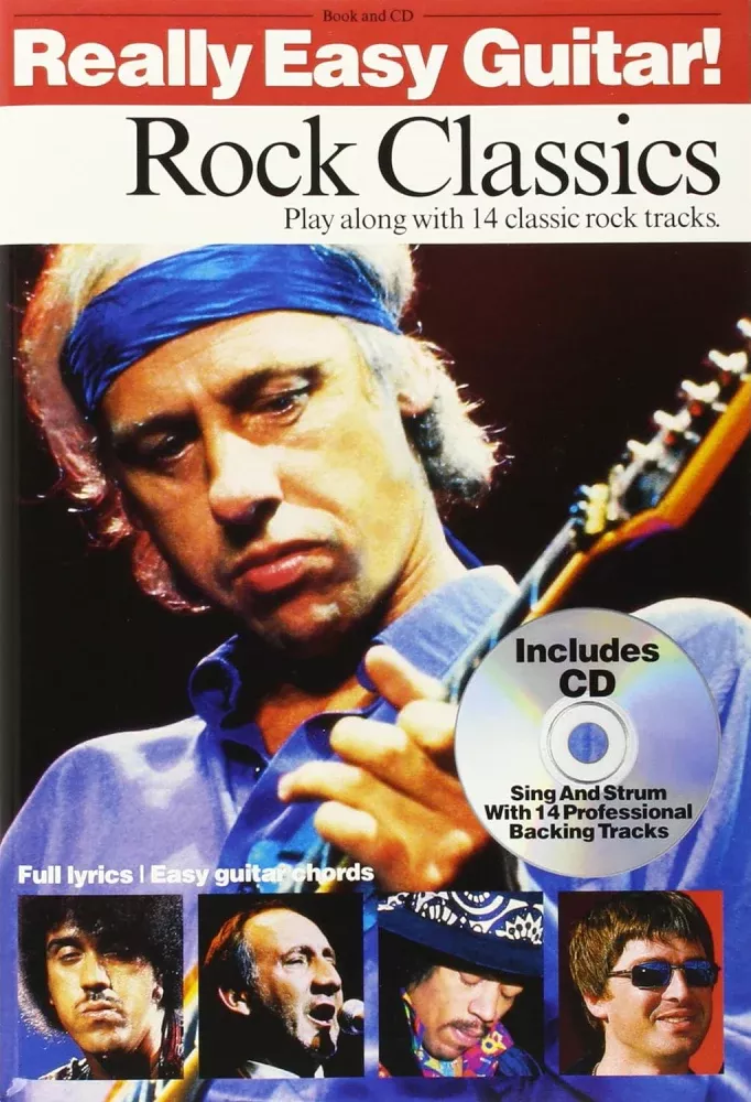 Really Easy Guitar Rock Classics Guitar Tab BK/CD