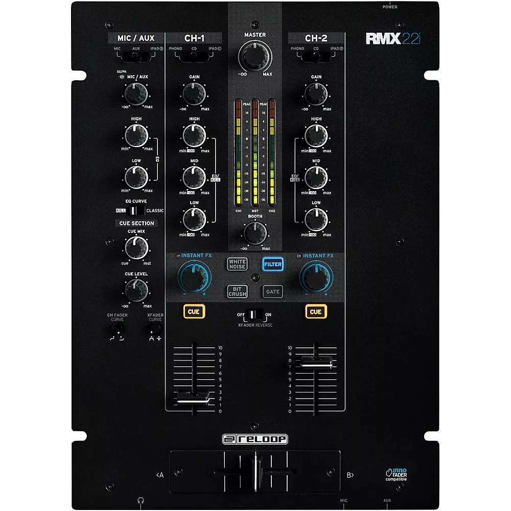 Reloop RMX-22I 2-Channel MIDI Mixer