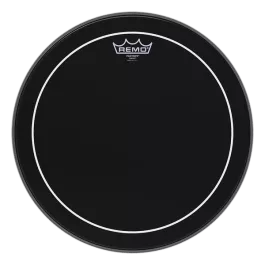 Remo 16″ Pinstripe Ebony Tom Drumhead – ES-0616-PS