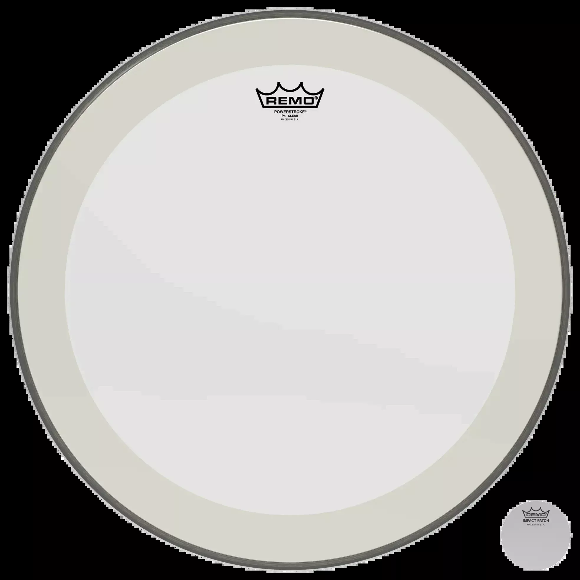 Remo 20" Powerstroke P4 Clear Bass Drumhead