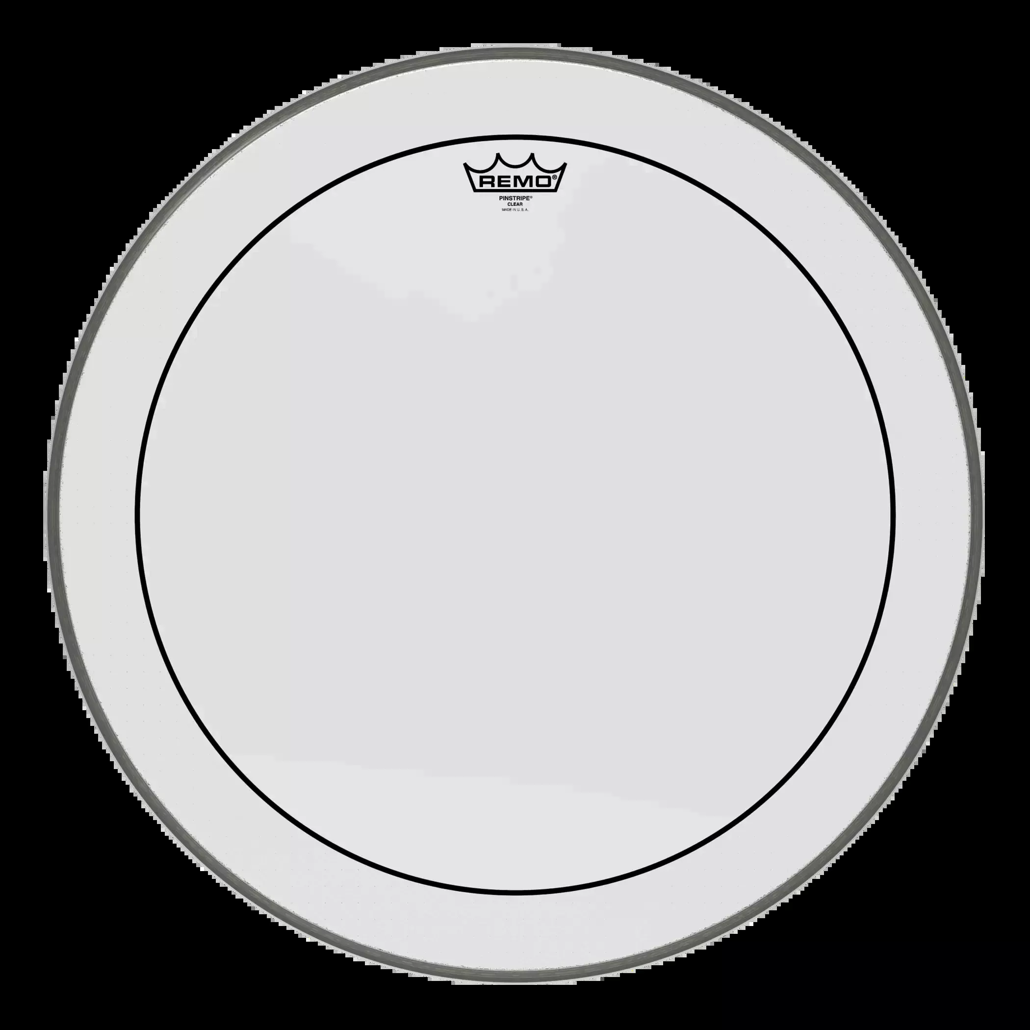 Remo 22" Pinstripe Clear Bass Drumhead