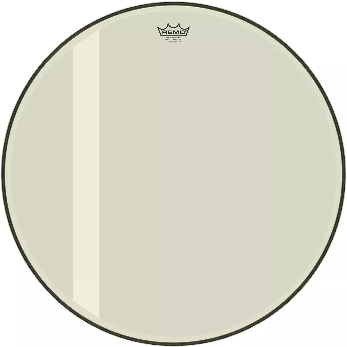 Remo 26" Powerstroke P3 Felt Tone Hazy Bass Drumhead