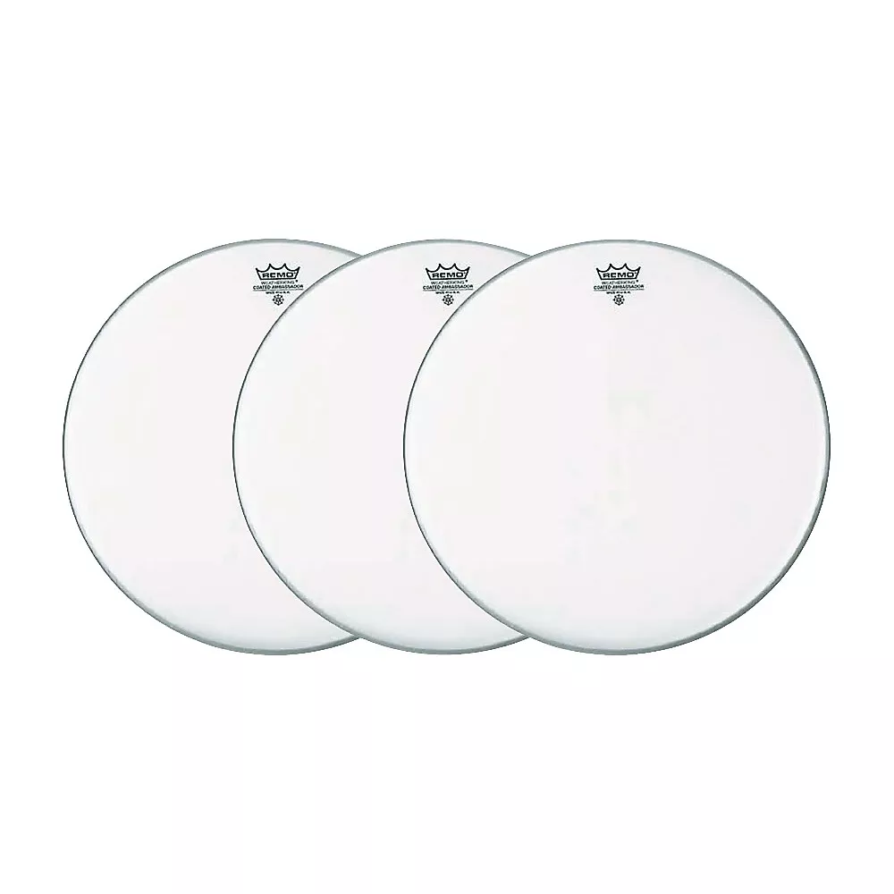 Remo Ambassador 14"" Coated Snare Head/3-Pack