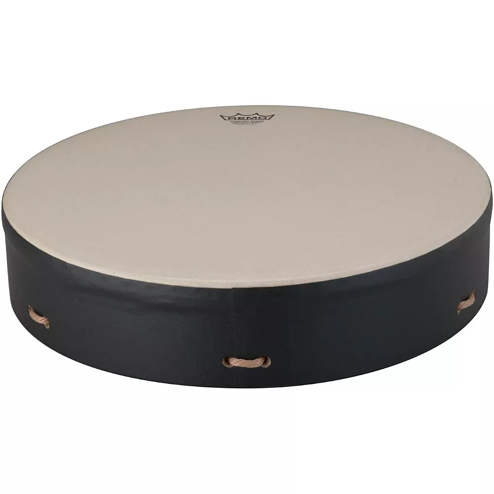 Remo Buffalo Drum With Comfort Sound Technology 14 in. Black