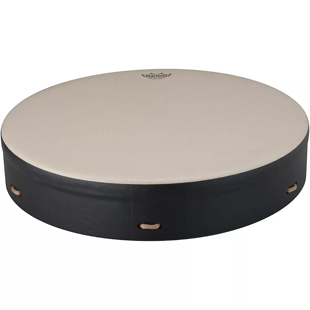 Remo Buffalo Drum With Comfort Sound Technology 16 in. Black