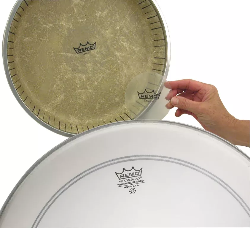 Remo Clear dot sound control patch 2 pieces