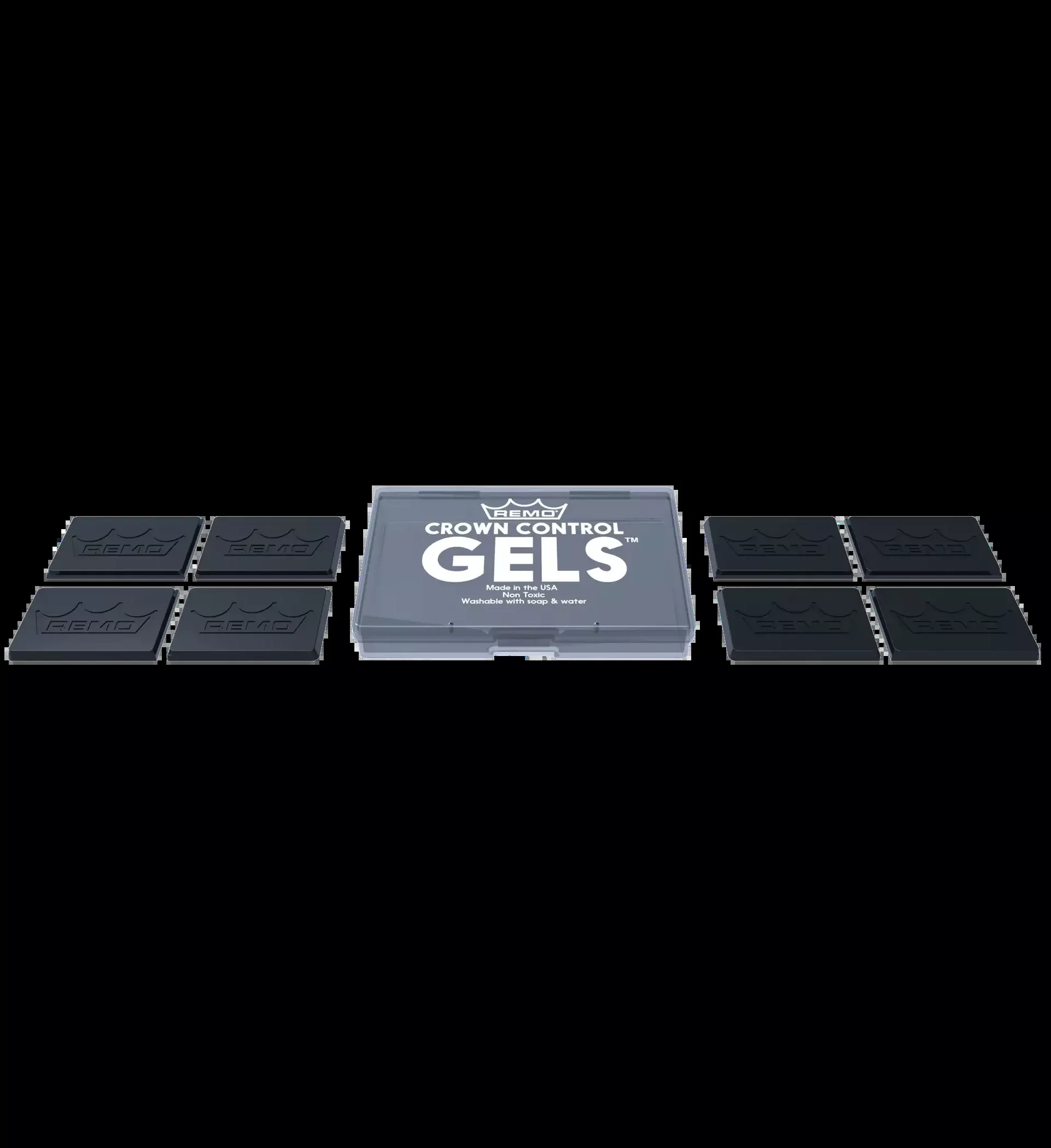 Remo Crown Control Smoke 8Pce Gels