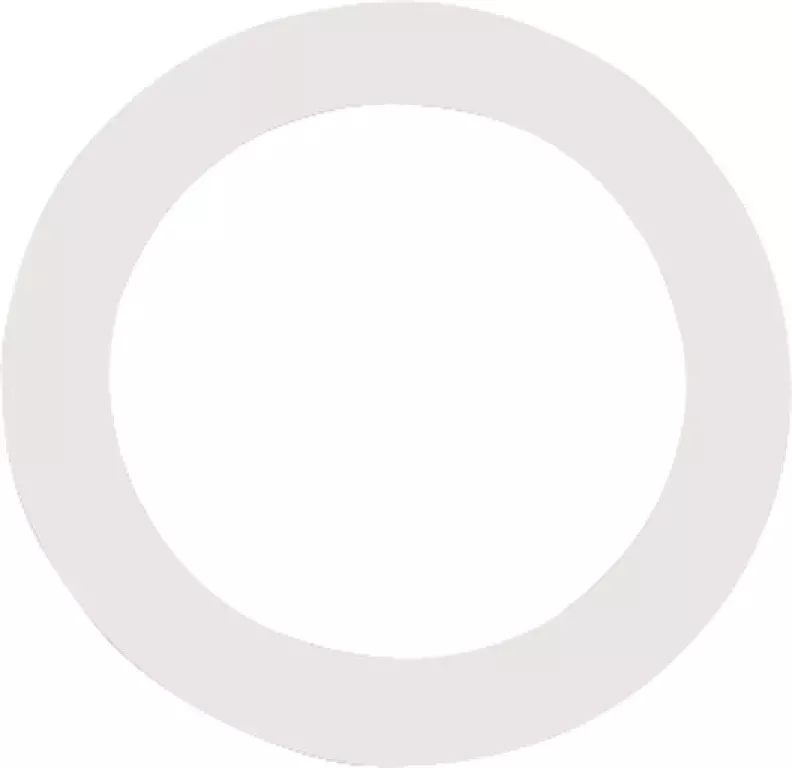 Remo DynamO ring for bass drum vent hole white