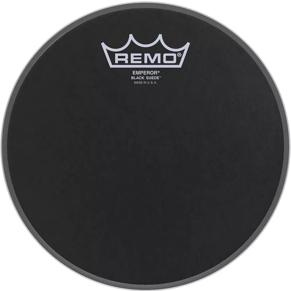 Remo Emperor Black Suede Batter 8" Drumhead