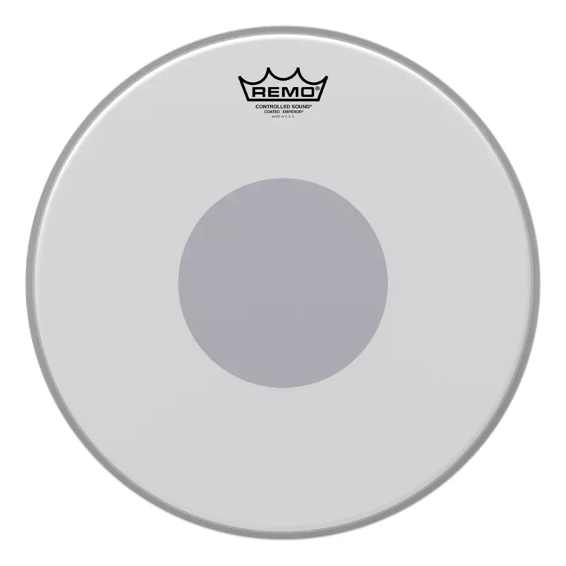 Remo Emperor Coated Bottom Black Dot Drumhead - 14"