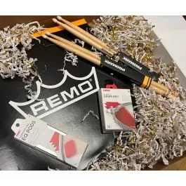 Remo, Evans, & Promark Snare Drum Sticks Gift Bundle