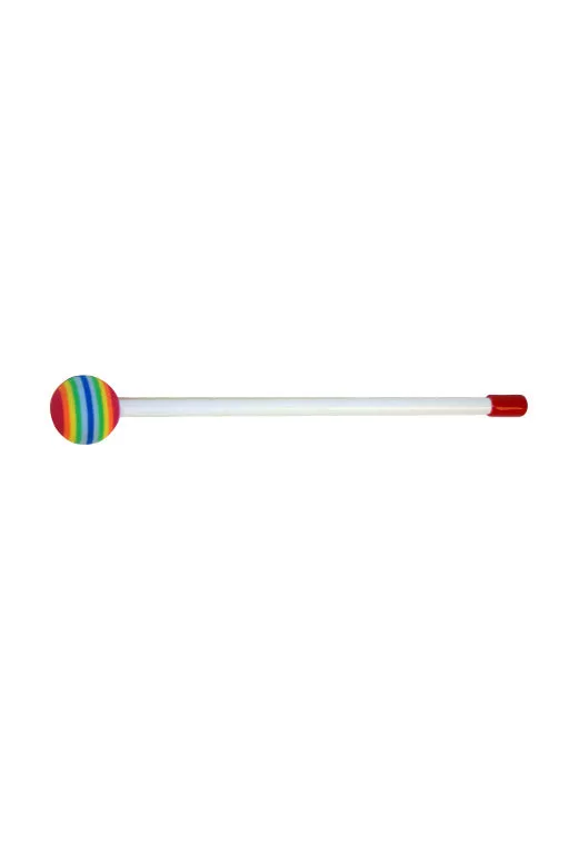 Remo Lollipop drum mallet with 36 mm multi-coloured foam Head