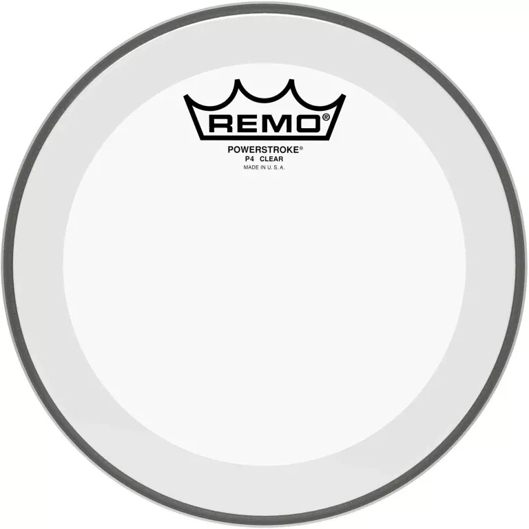 Remo Powerstroke 4 Clear Tom Head with double layer
