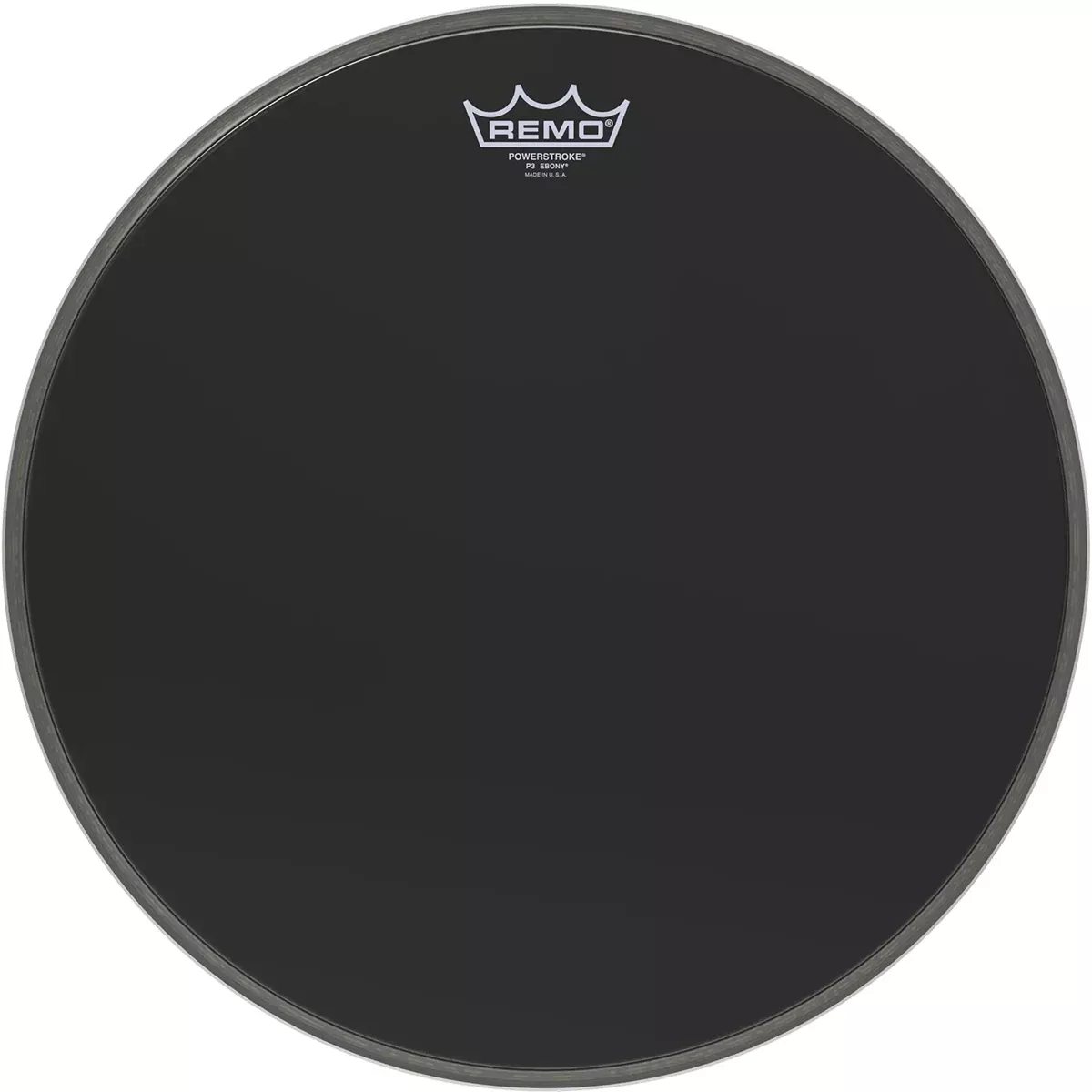 Remo Powerstroke P3 Ebony Bass 18" Drumhead