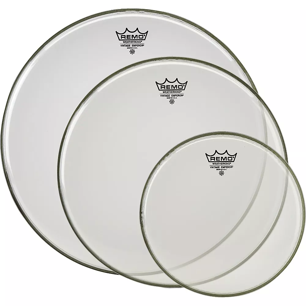 Remo Vintage Emperor Clear Drum Head 14 in.