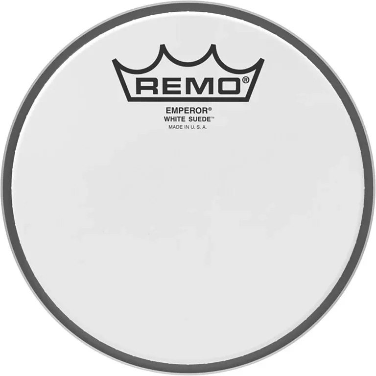 Remo White Suede Emperor Drum Head
