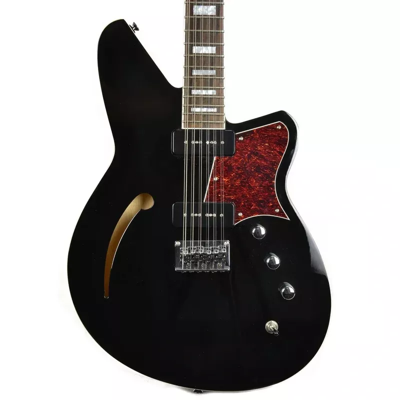 Reverend Airwave 12 String – Black With Reverend Case – Used