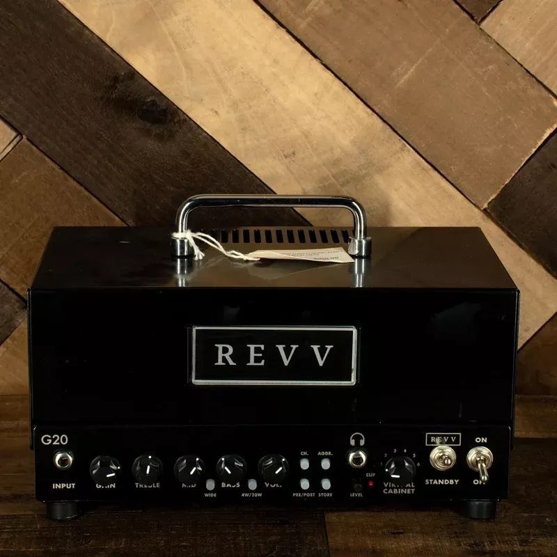 Revv 2020 G20 2 Channel 20Watt Amp With Reactive Load And Virtual Cabinets – Used