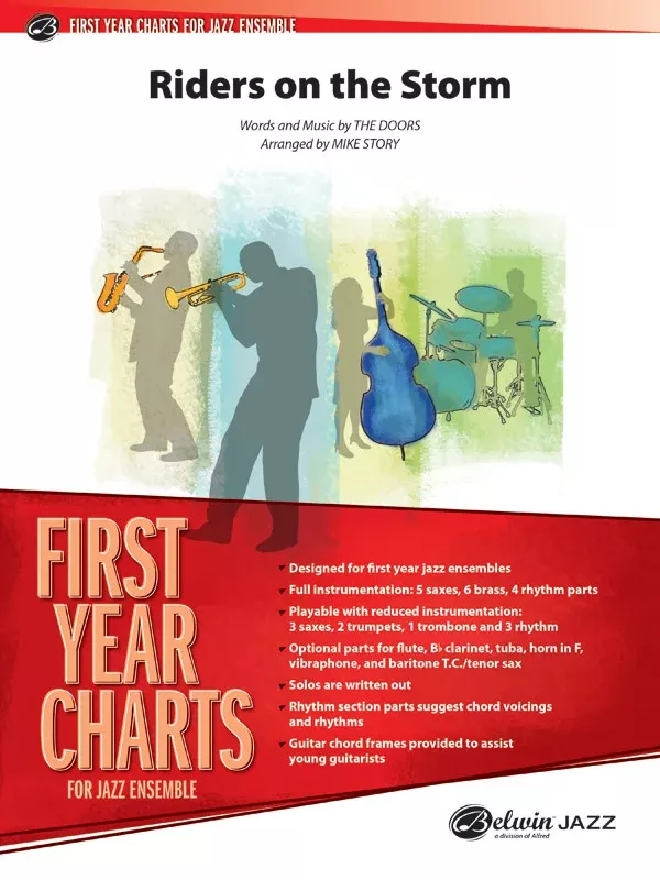 Riders on the Storm: Jazz Ensemble Conductor Score & Parts