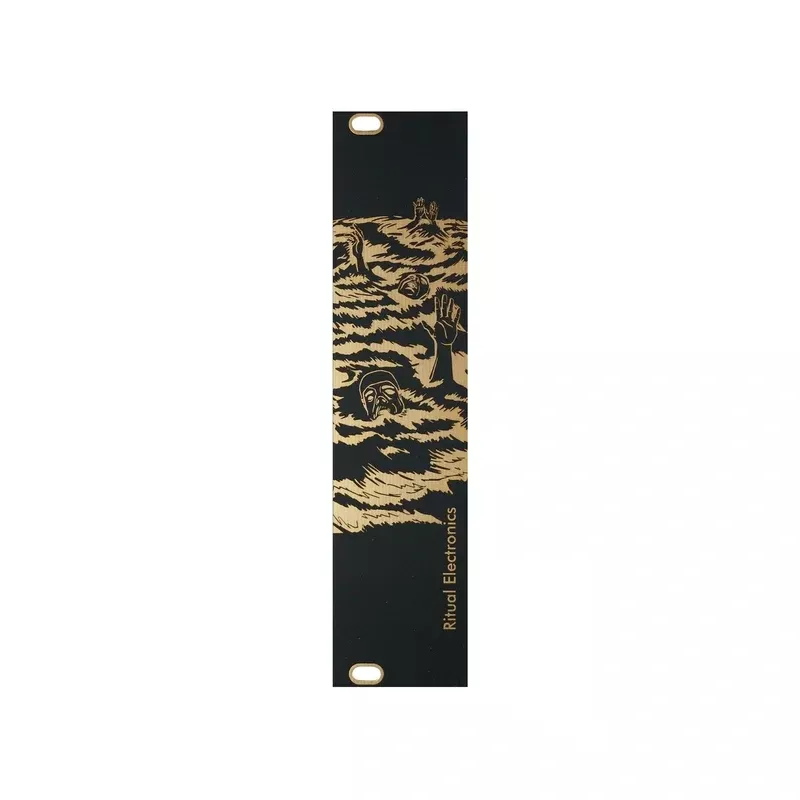 Ritual Electronics Blank panel with illustration – 3U – 6HP