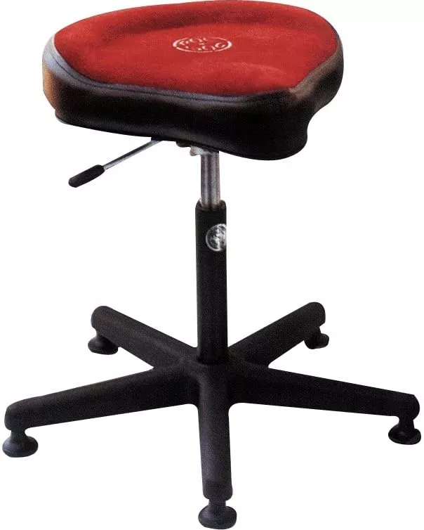 Roc N Soc Extended Lunar Series Throne (22-32") with Red Cycle Seat