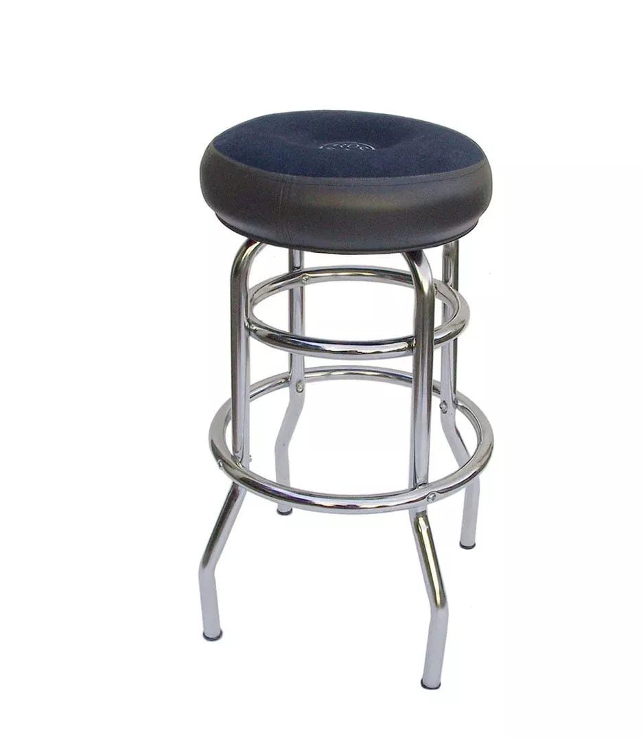 Roc N Soc Tower Stool (Short - 26") with Round Blue