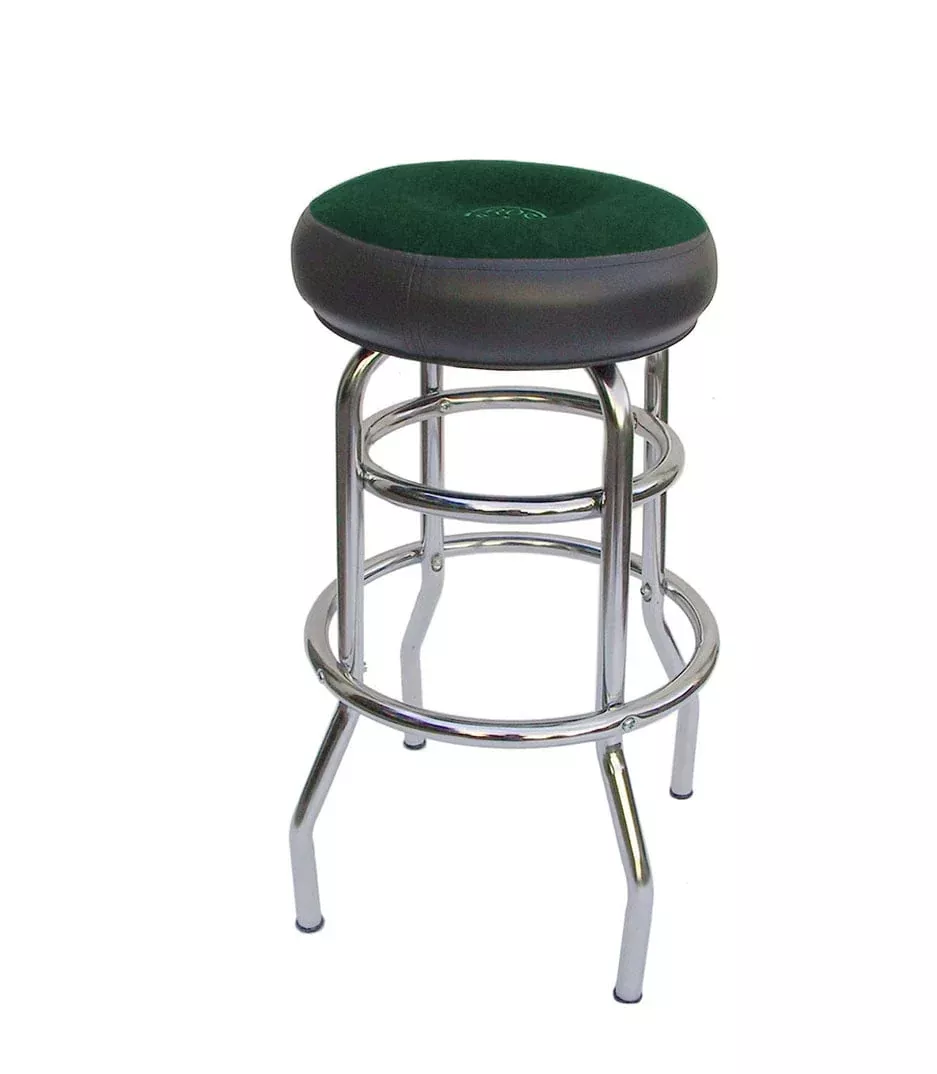 Roc N Soc Tower Stool (Short - 26") with Round Green