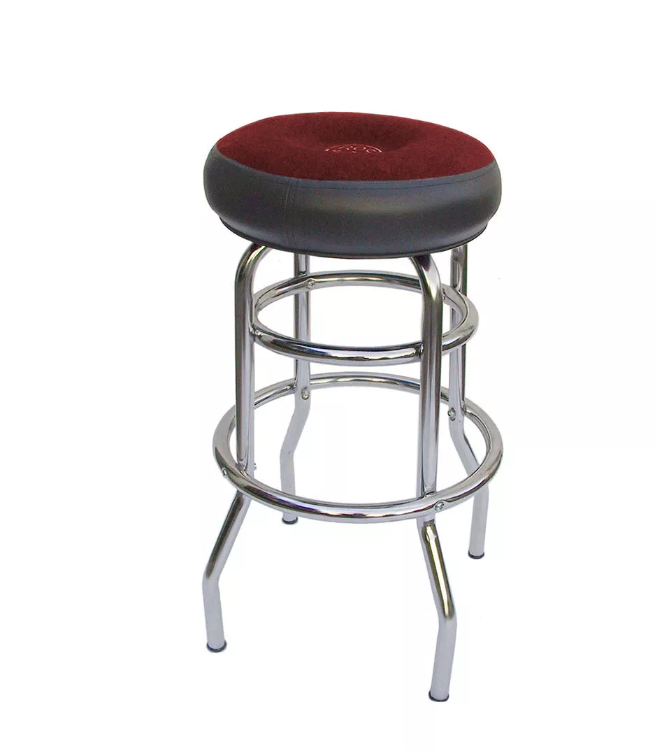 Roc N Soc Tower Stool (Short - 26") with Round Red