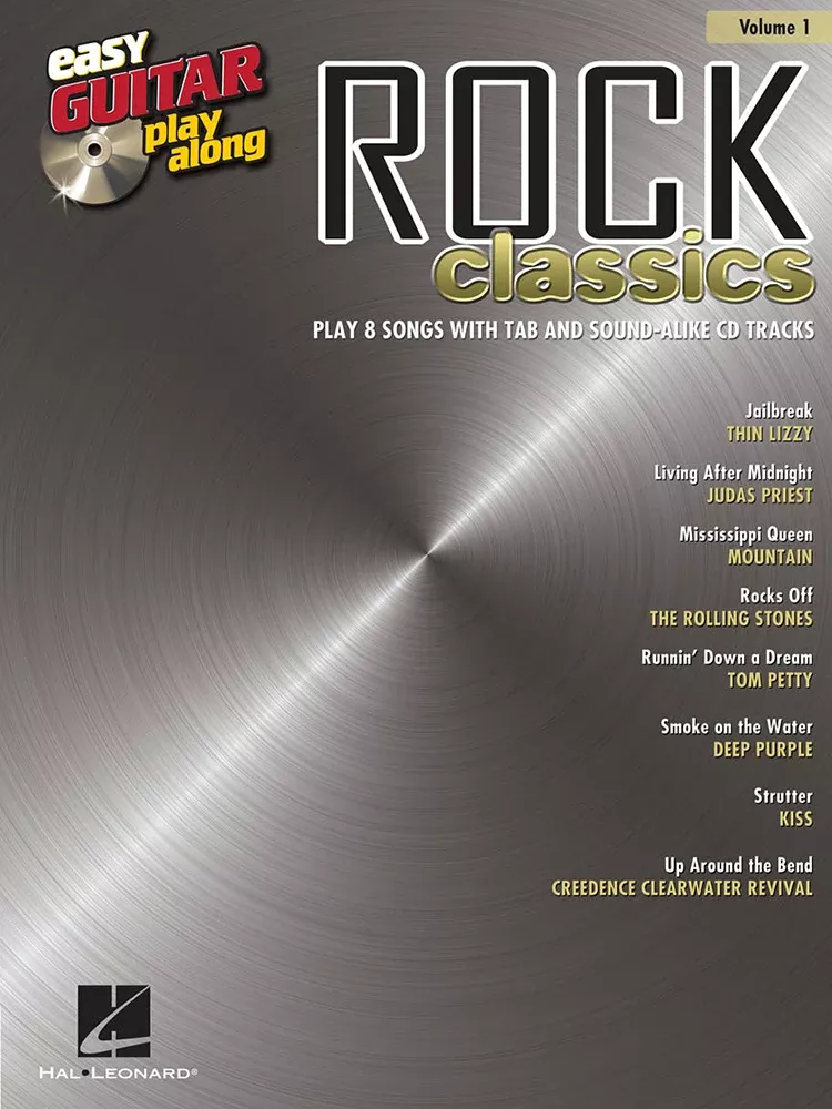 Rock Classics Easy Guitar Playalong Volume 1 BK/CD